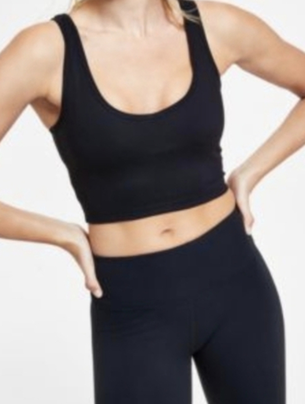 Calvin Klein Women's Black Strappy Sports Bra...Size:M - Picture 2 of 12
